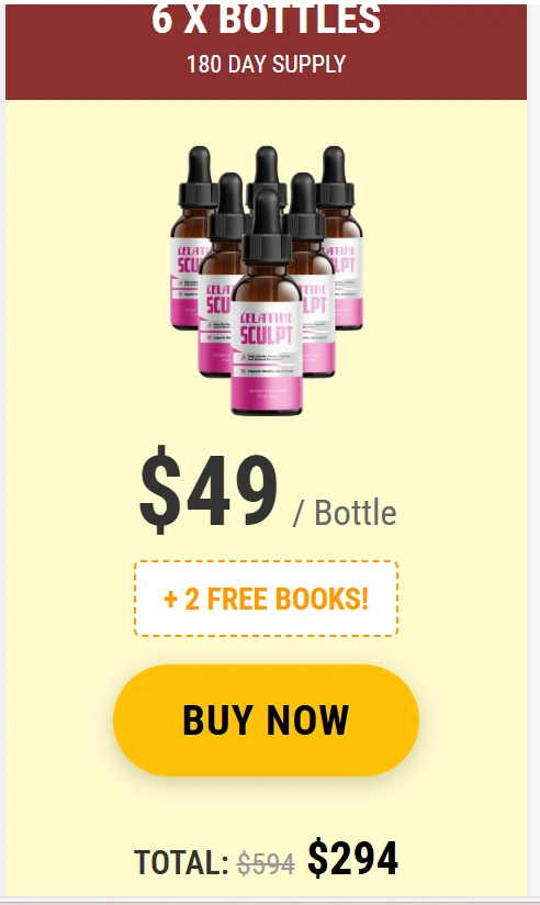 Gelatine Sculpt- 6 Bottle